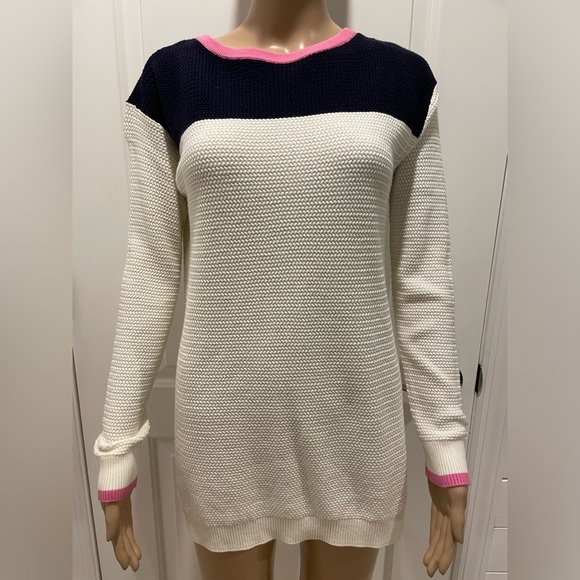 Talbots Colorblock sweater size Mp - Picture 2 of 5